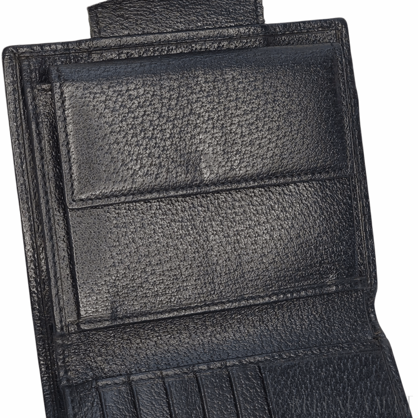 Black GG French Wallet