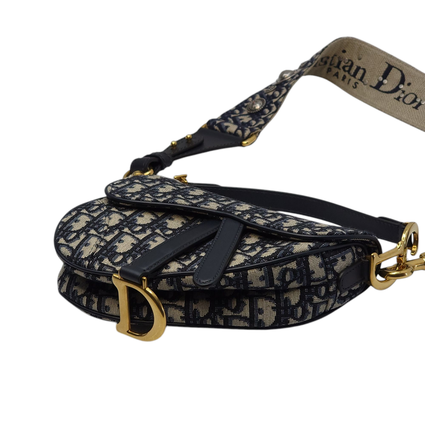 Mini Saddle bag with Studded Strap