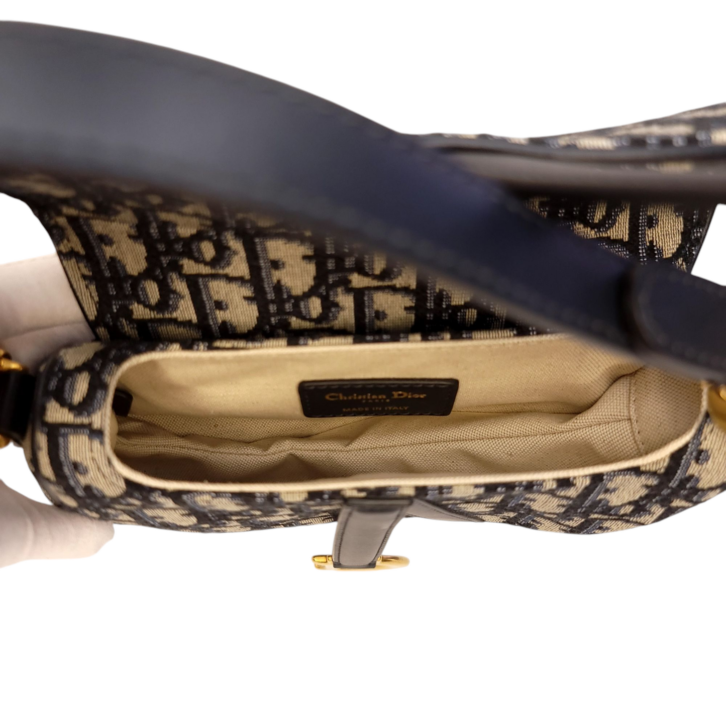 Mini Saddle bag with Studded Strap