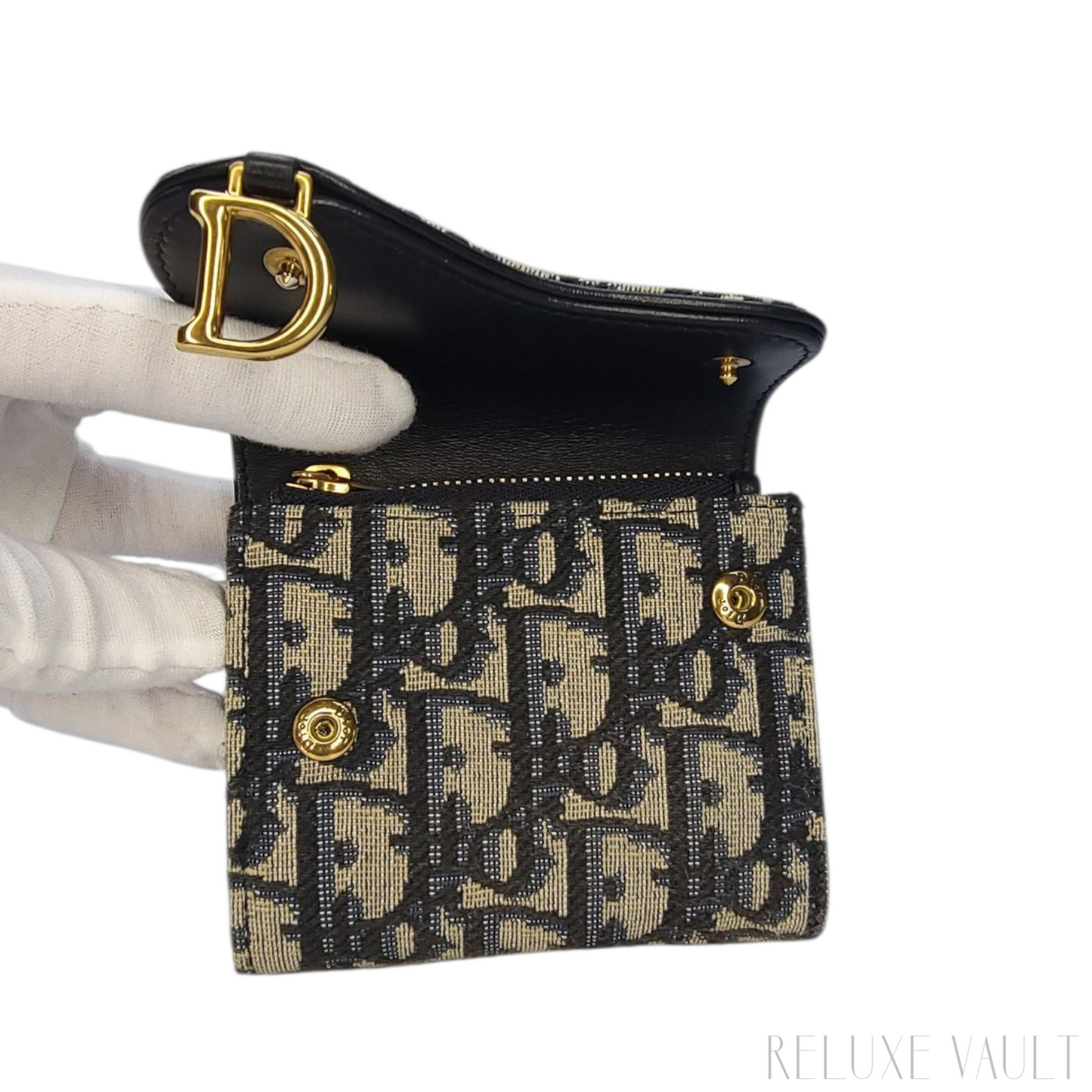Saddle Lotus Wallet
