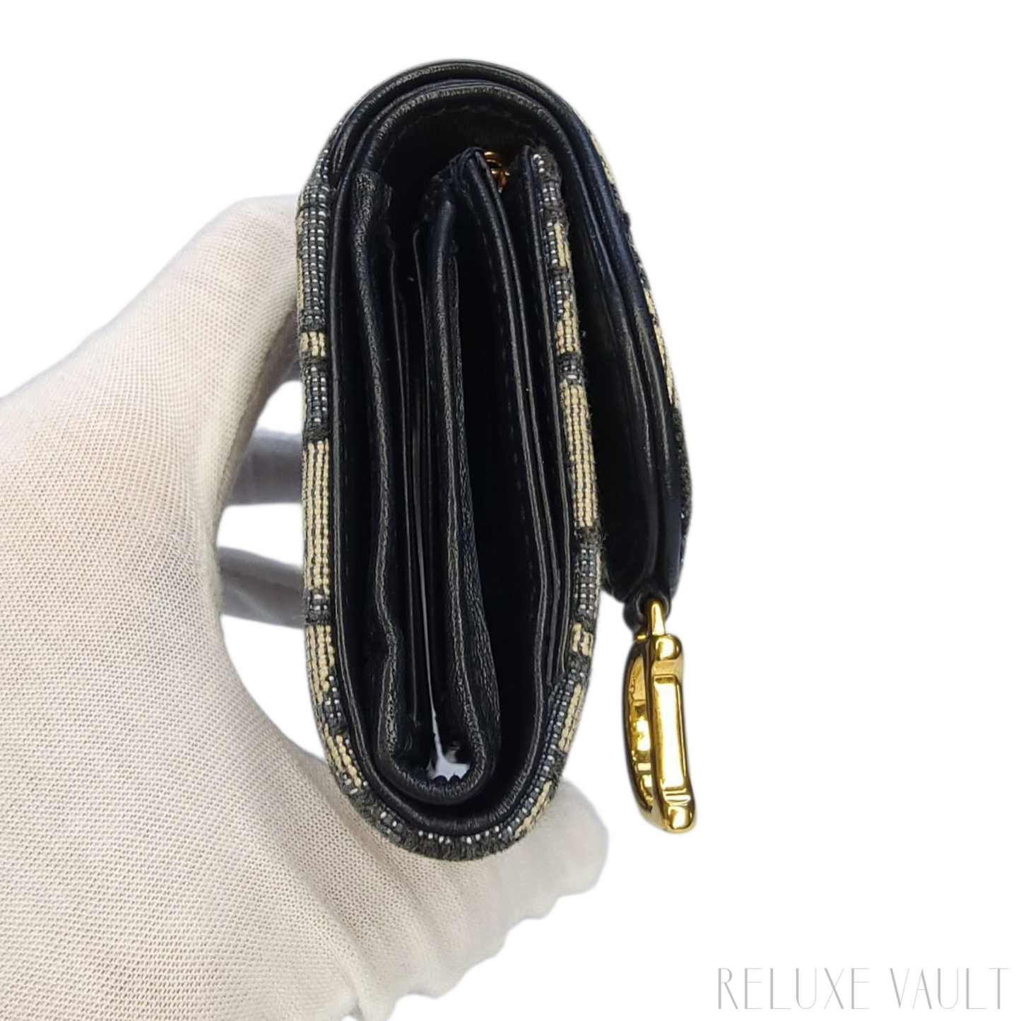 Saddle Lotus Wallet