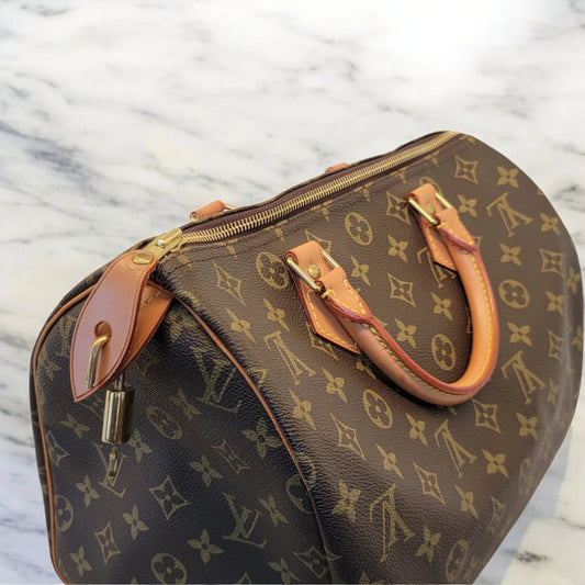 Louis Vuitton Speedy 30 with lock