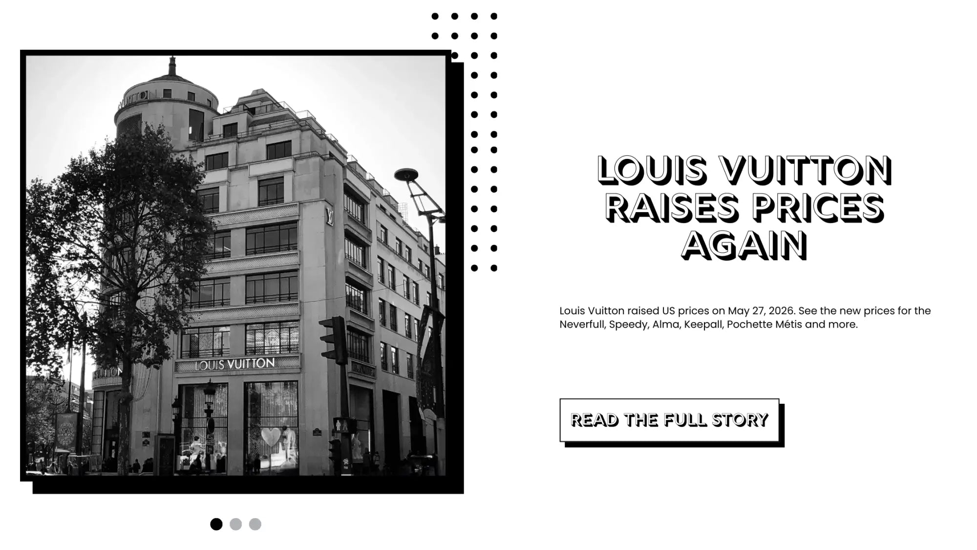 Louis Vuitton US Price Increase 2026