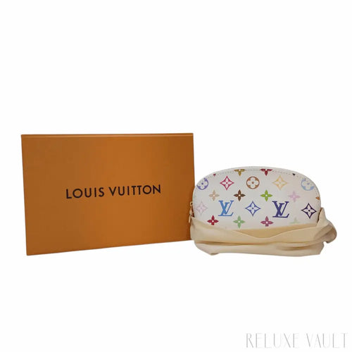 Load image 1 in gallery view. 2025 Louis Vuitton x Takashi Murakami Cosmetic Pouch PM