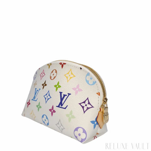 Load image 1 in gallery view. 2025 Louis Vuitton x Takashi Murakami Cosmetic Pouch PM