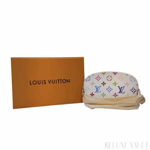 Load image 1 in gallery view. 2025 Louis Vuitton x Takashi Murakami Cosmetic Pouch PM