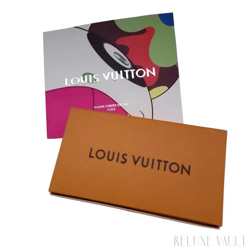 Load image 1 in gallery view. 2025 Louis Vuitton x Takashi Murakami multicolor Sarah Wallet
