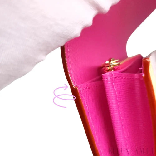 Load image 1 in gallery view. 2025 Louis Vuitton x Takashi Murakami multicolor Sarah Wallet