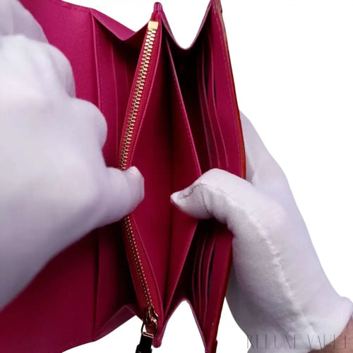 Load image 1 in gallery view. 2025 Louis Vuitton x Takashi Murakami multicolor Sarah Wallet