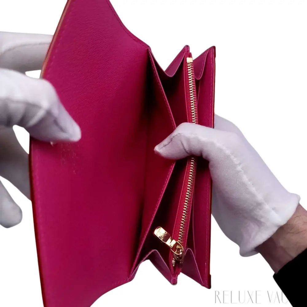 2025 Louis Vuitton x Takashi Murakami multicolor Sarah Wallet