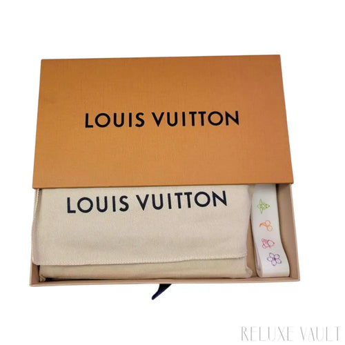 Load image 1 in gallery view. 2025 Louis Vuitton x Takashi Murakami multicolor Sarah Wallet