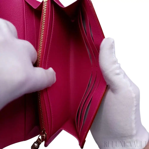 Load image 1 in gallery view. 2025 Louis Vuitton x Takashi Murakami multicolor Sarah Wallet
