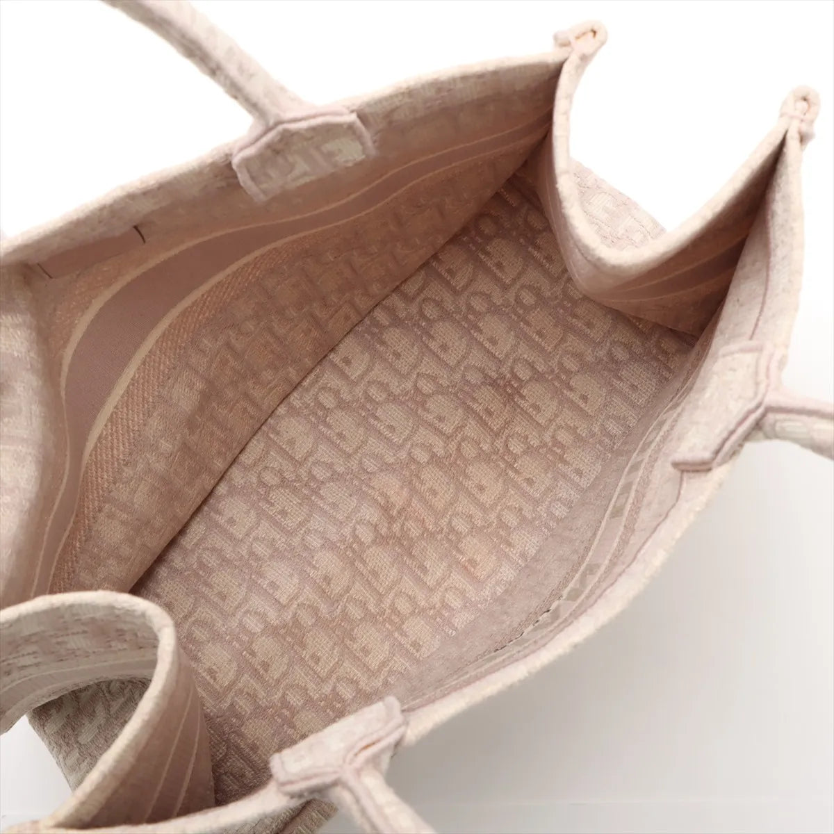 Medium Oblique Jacquard Book Tote-Christian Dior-Reluxe Vault