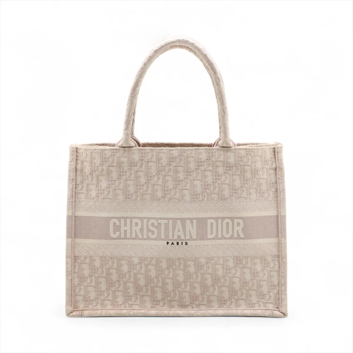 Medium Oblique Jacquard Book Tote-Christian Dior-Reluxe Vault