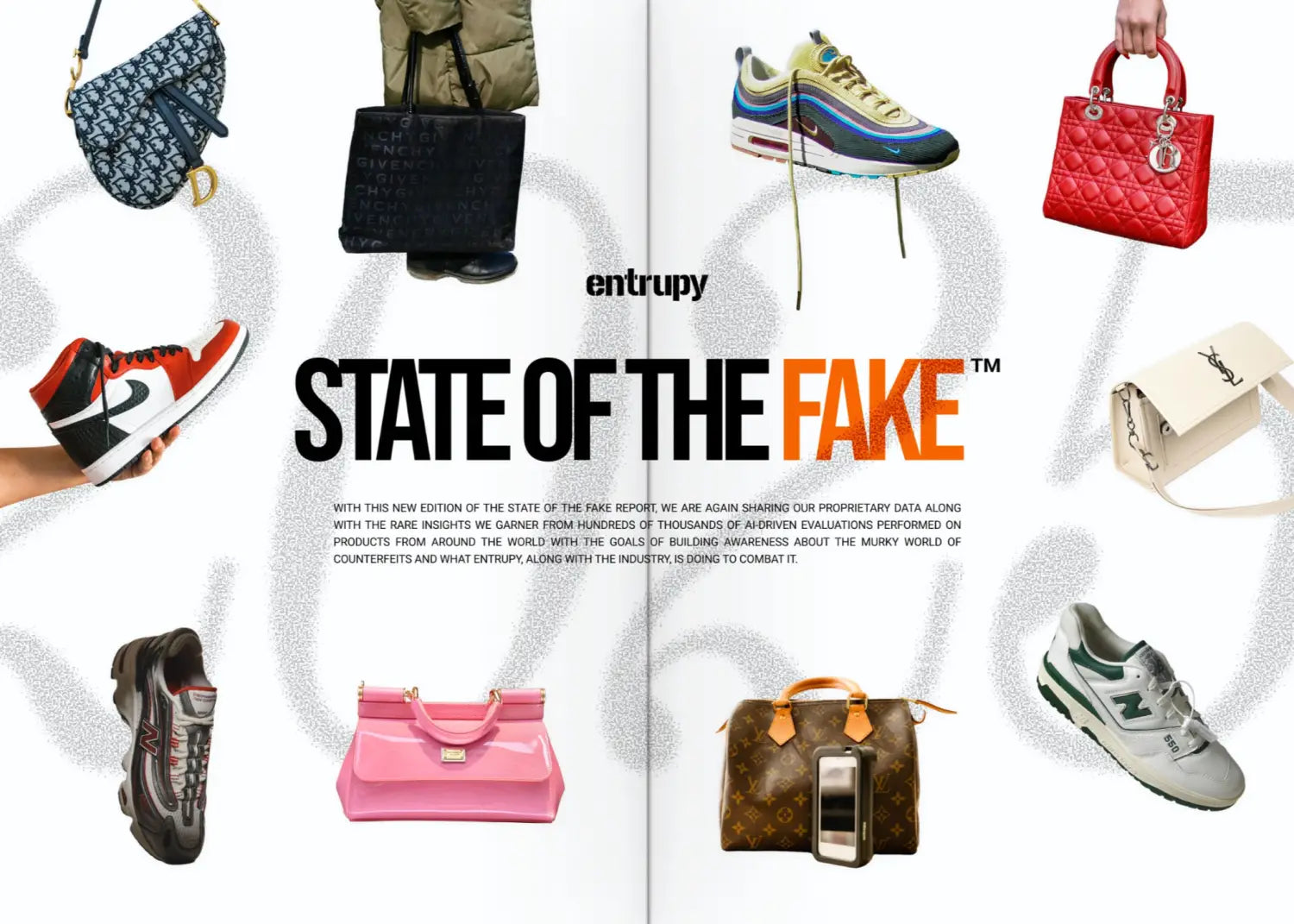 Entrupy 2025 State of the Fake Cover