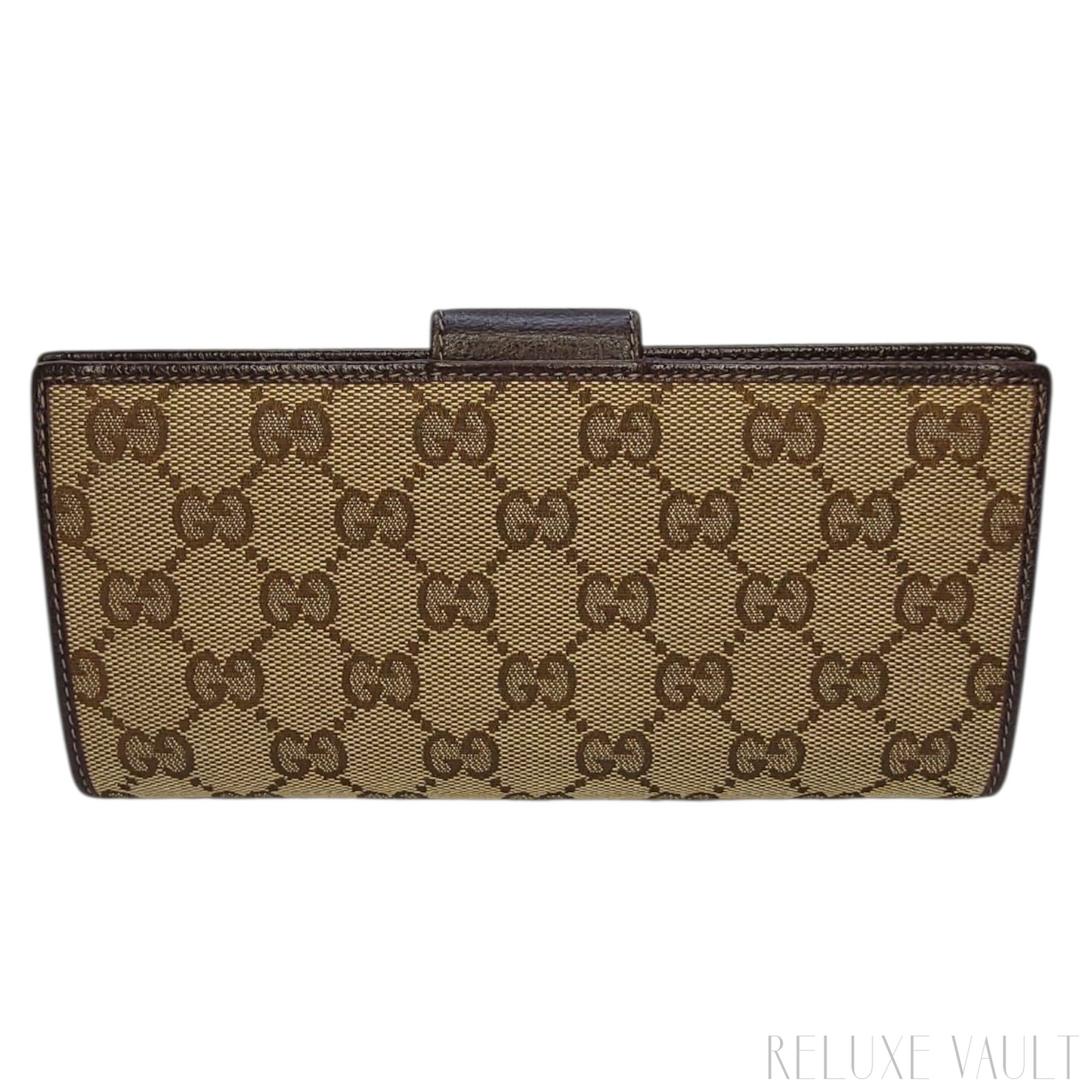 Abbey GG Canvas Continental Wallet