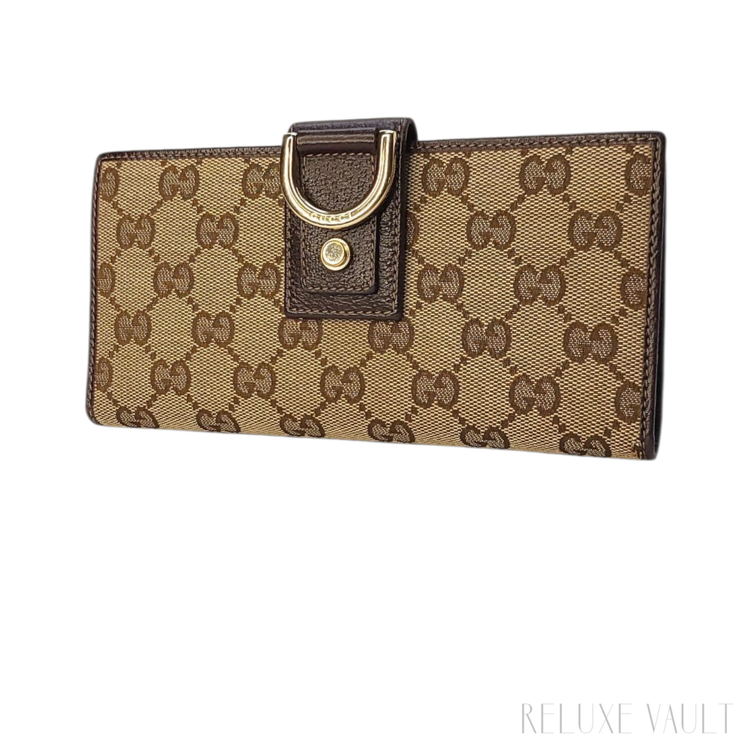 Abbey GG Canvas Continental Wallet