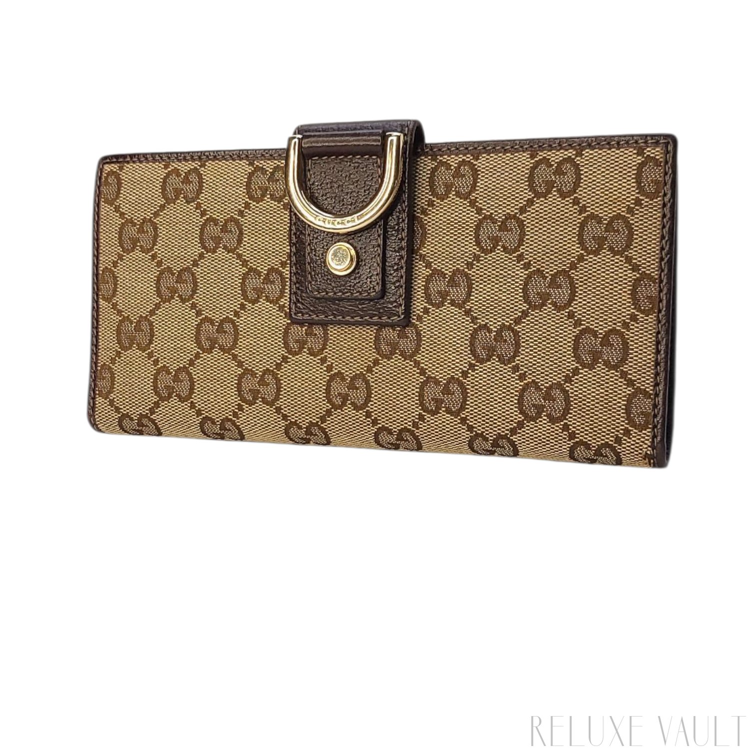 Abbey GG Canvas Continental Wallet