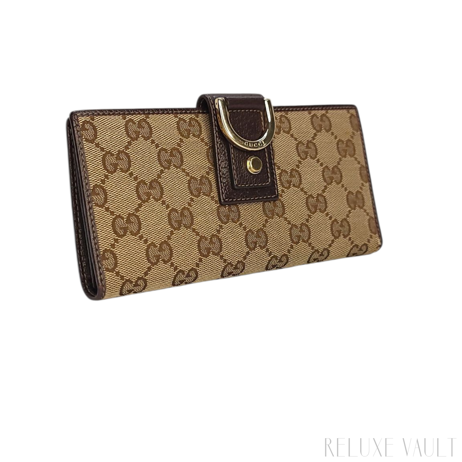 Abbey GG Canvas Continental Wallet