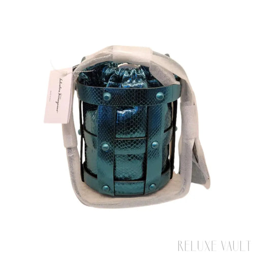 Load image 1 in gallery view. Cage Bag Python [Ultra Rare] Retails $4000