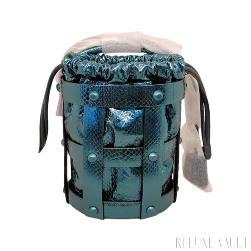Load image 1 in gallery view. Cage Bag Python [Ultra Rare] Retails $4000