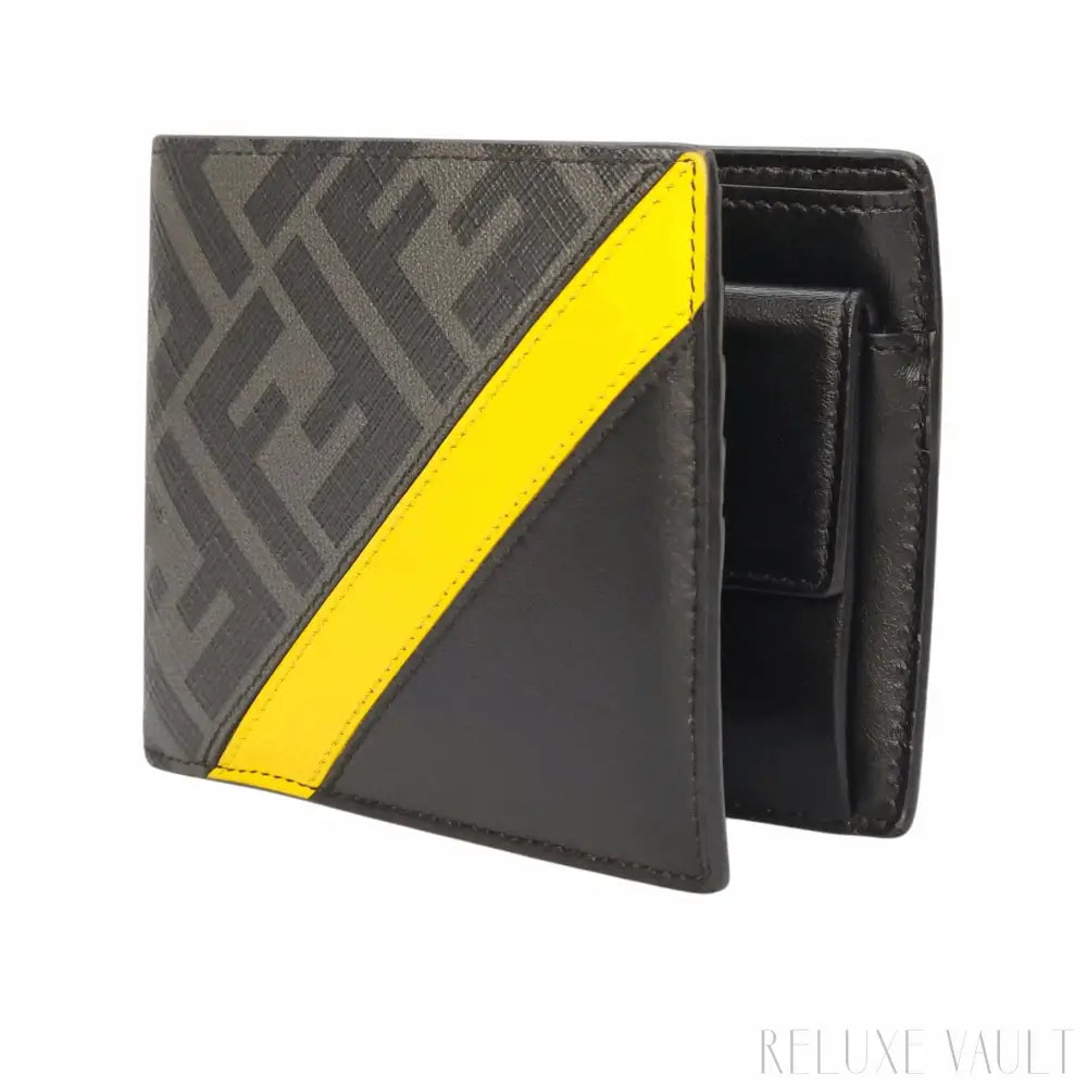 Diagonal Bi-Fold Wallet