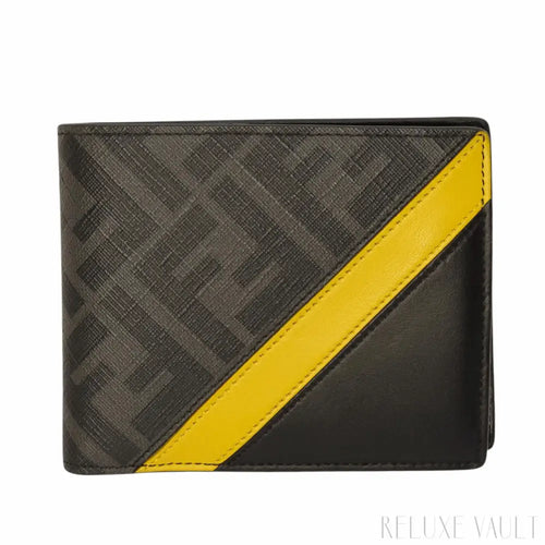 Load image 1 in gallery view. Diagonal Bi-Fold Wallet