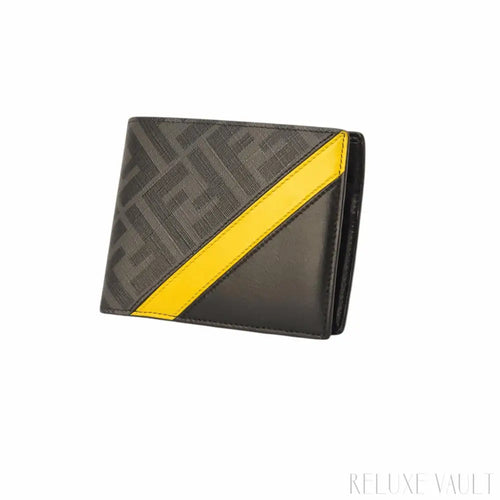 Load image 1 in gallery view. Diagonal Bi-Fold Wallet