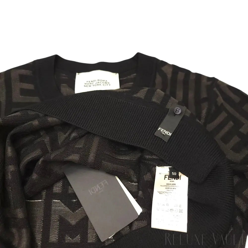 Fendi X Marc Jacobs Crewneck Sweater-Fendi-Reluxe Vault