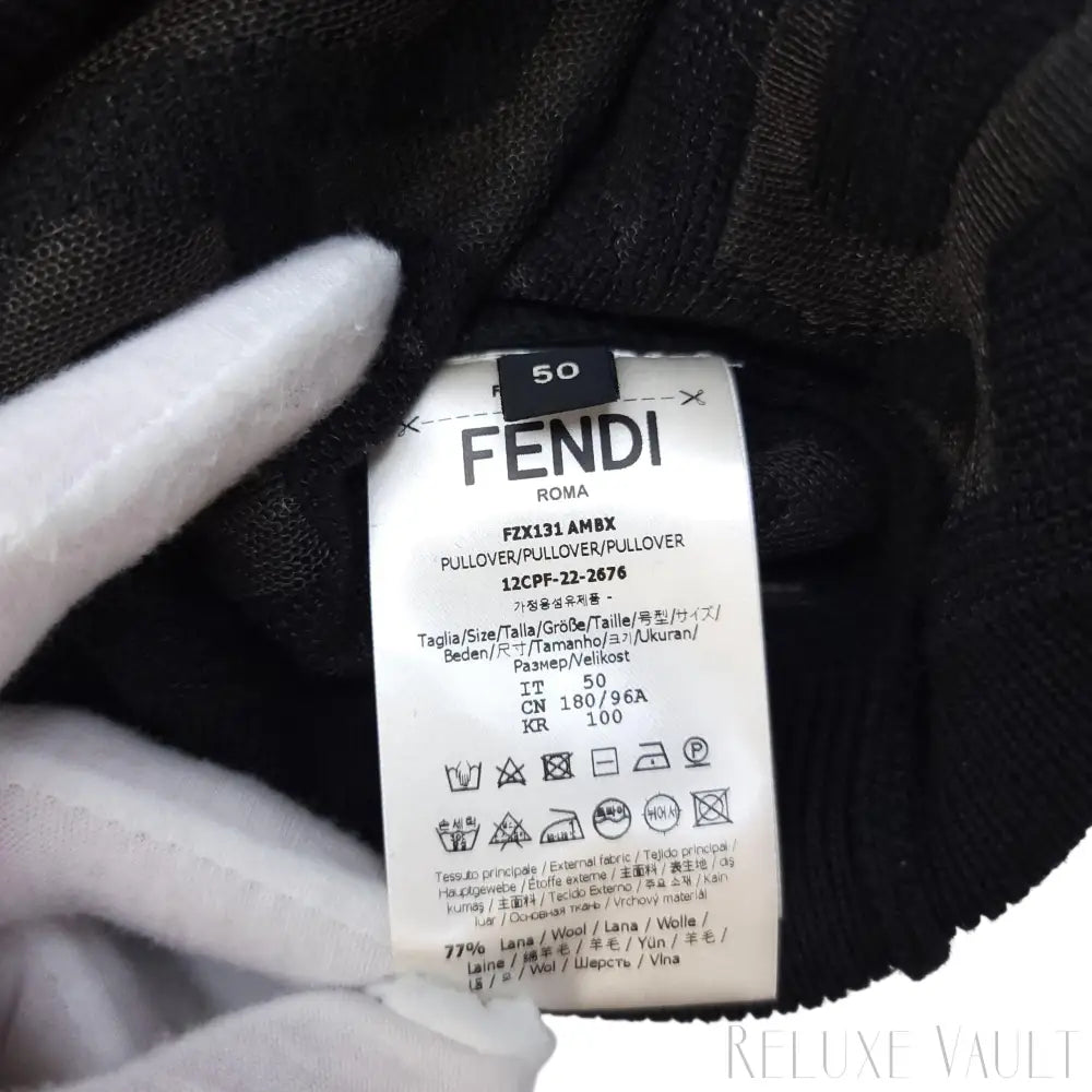 Fendi X Marc Jacobs Crewneck Sweater-Fendi-Reluxe Vault