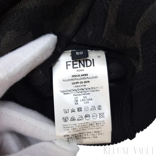 Load image 1 in gallery view. Fendi X Marc Jacobs Crewneck Sweater-Fendi-Reluxe Vault