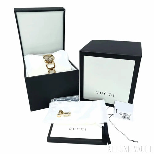Load image 1 in gallery view. Gucci G-Collection Gold Watch