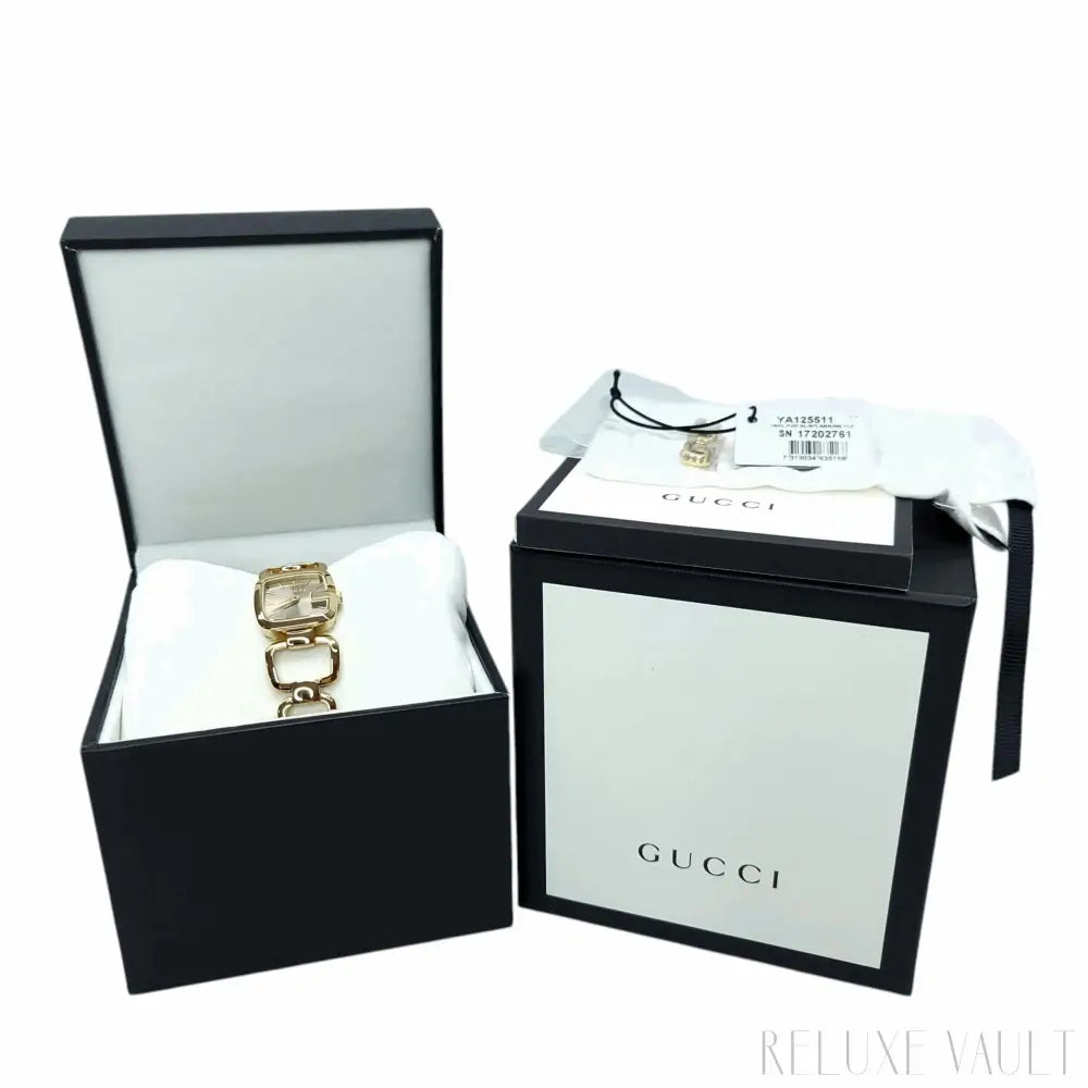 Gucci G-Collection Gold Watch