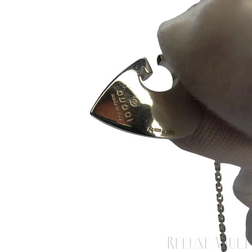 Load image 1 in gallery view. Gucci Heart Necklace 925
