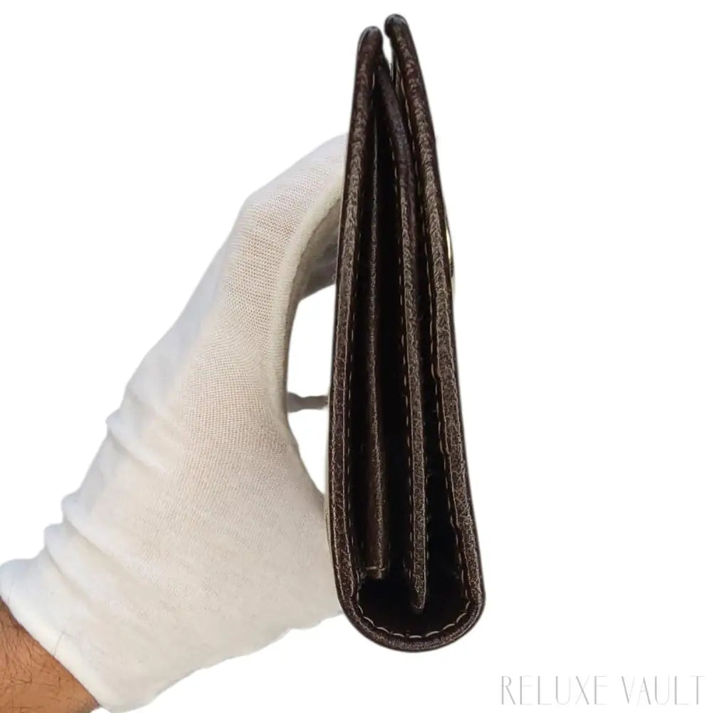 Abbey GG Canvas Continental Wallet