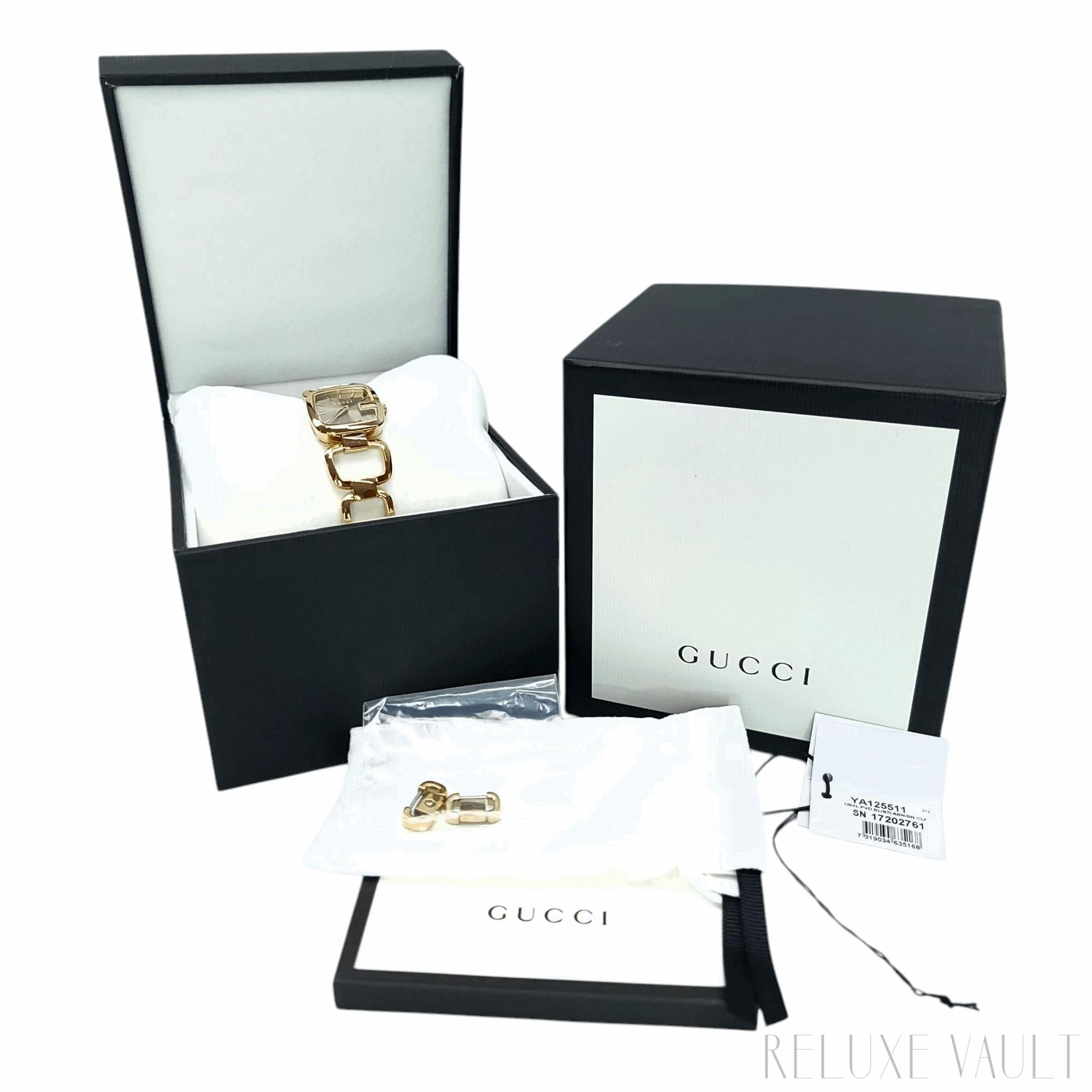 Gucci G-Collection Gold Watch