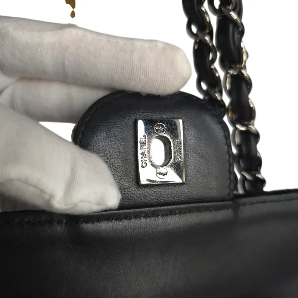 CC Velvet Checkered Flap Bag-Chanel-Reluxe Vault