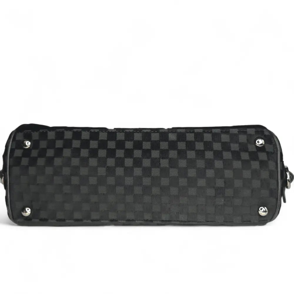 CC Velvet Checkered Flap Bag-Chanel-Reluxe Vault