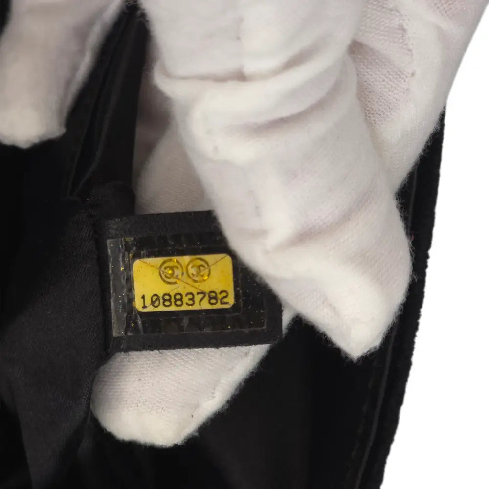 CC Velvet Checkered Flap Bag-Chanel-Reluxe Vault