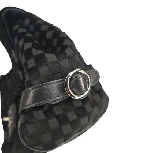 Load image 1 in gallery view. CC Velvet Checkered Flap Bag-Chanel-Reluxe Vault