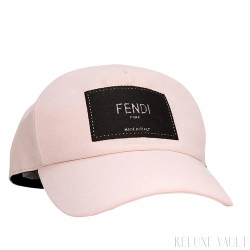 Load image 1 in gallery view. Fendi logo-patch Baseball Cap