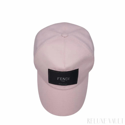 Load image 1 in gallery view. Fendi logo-patch Baseball Cap