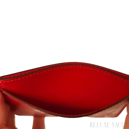 Load image 1 in gallery view. Louis Vuitton x Supreme Epi Porte Carte Card Holder Case