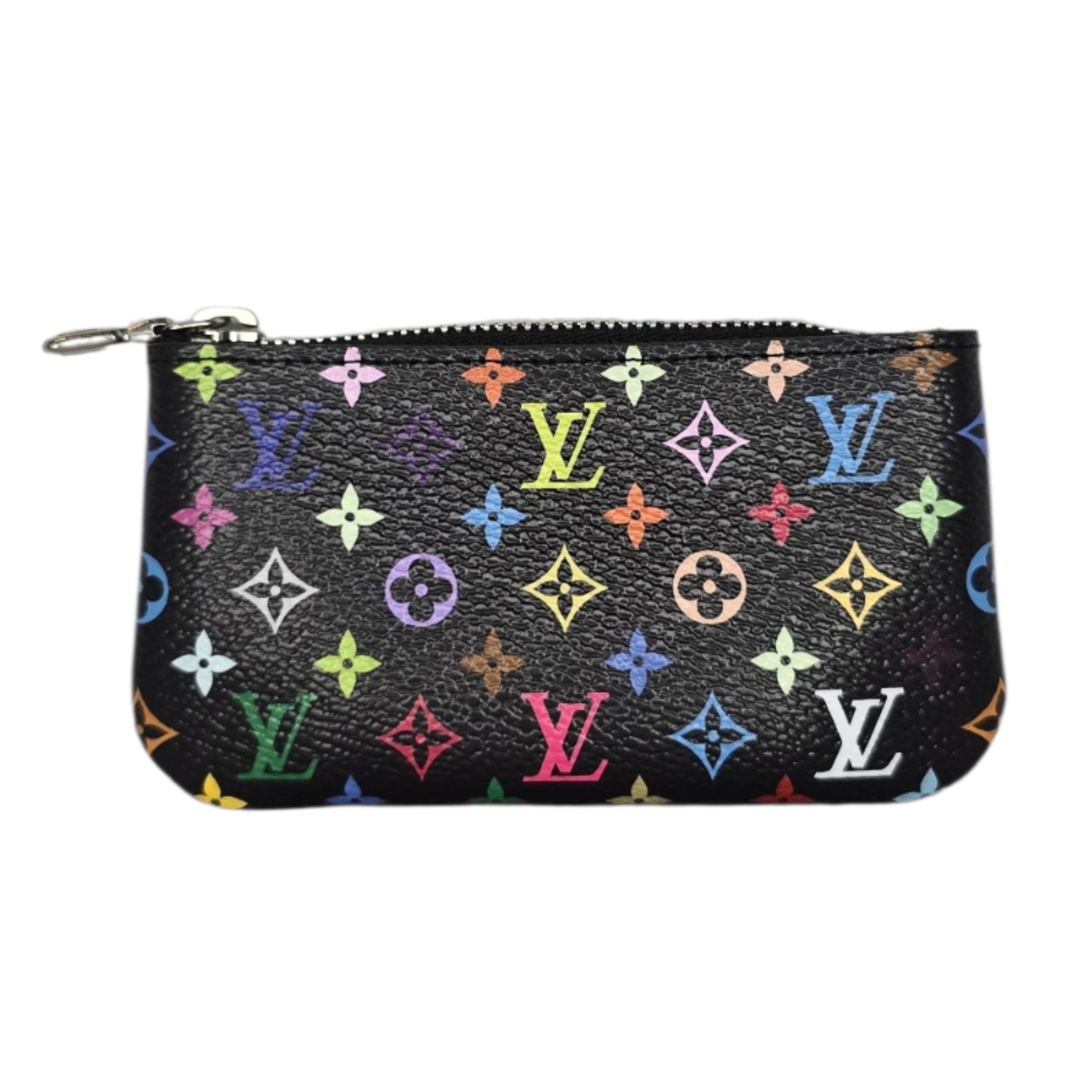 LV X TM Multicolor Coin Purse Black