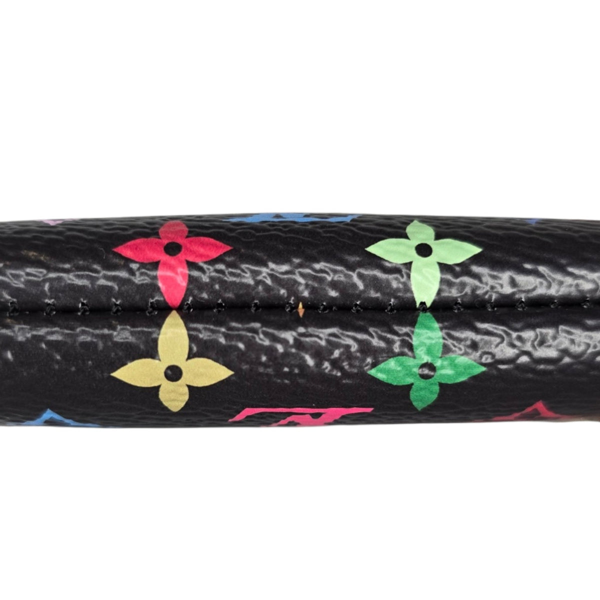 LV X TM Multicolor Coin Purse Black