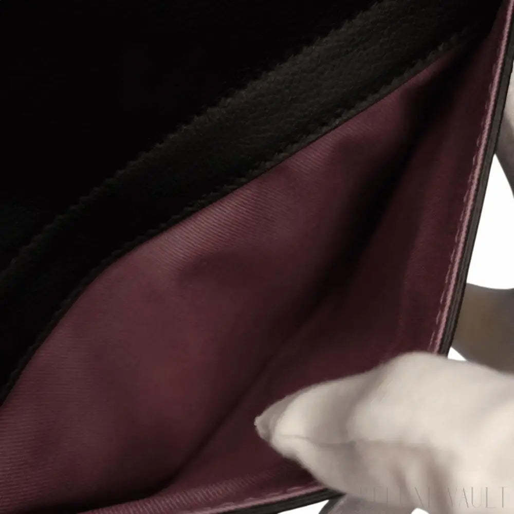 Medusa Leather "La Camera" Crossbody Bag