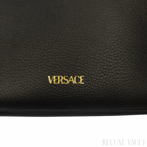 Load image 1 in gallery view. Medusa Leather "La Camera" Crossbody Bag