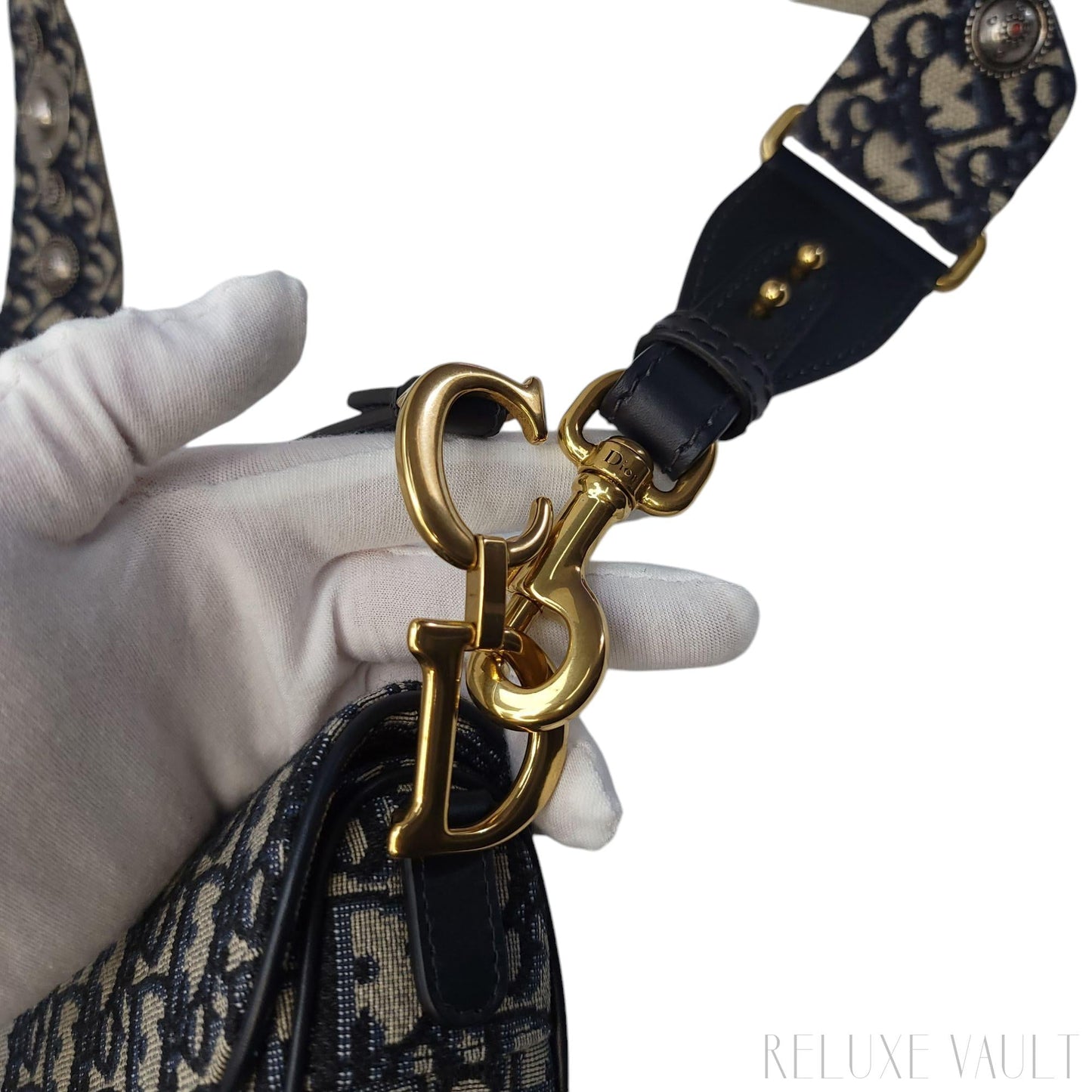 Mini Saddle Bag with Embellished Guitar Strap