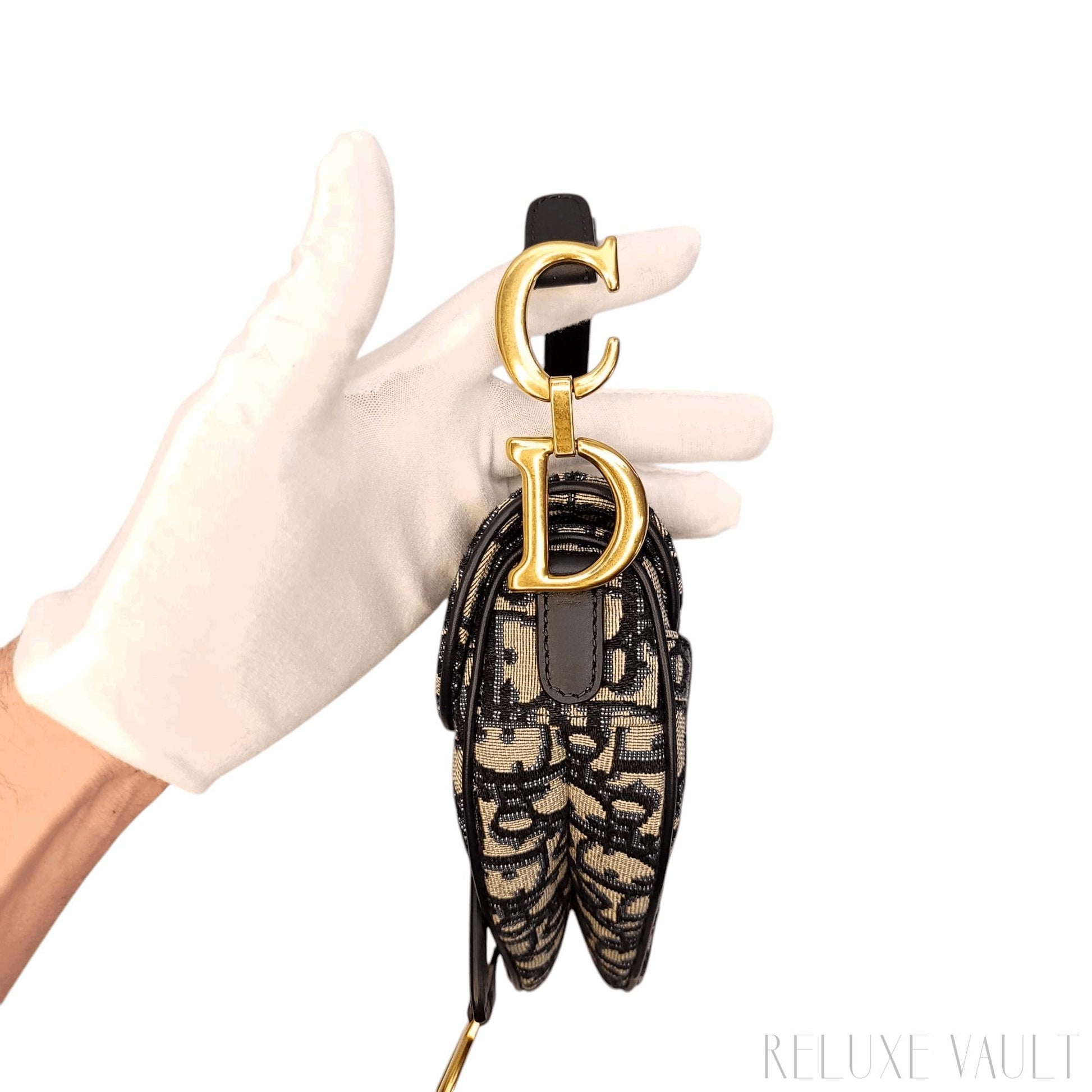 Mini Saddle Bag with Embellished Guitar Strap