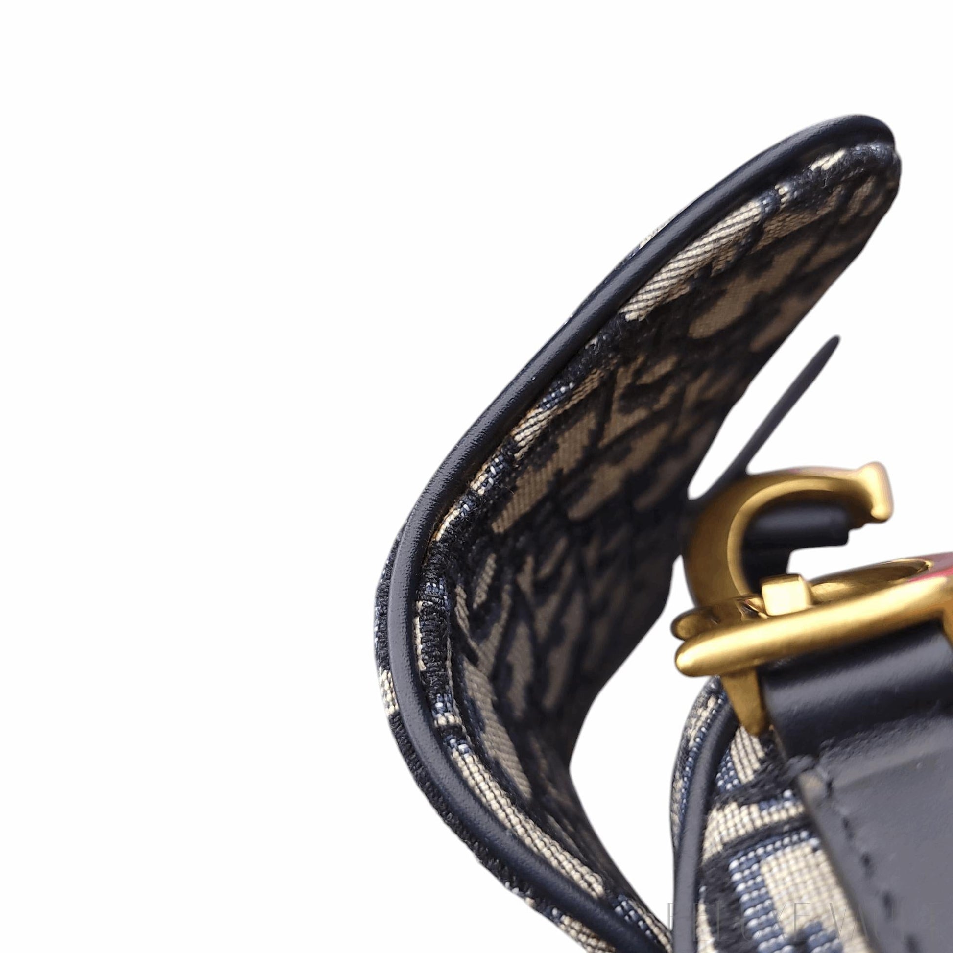 Mini Saddle Bag with Embellished Guitar Strap